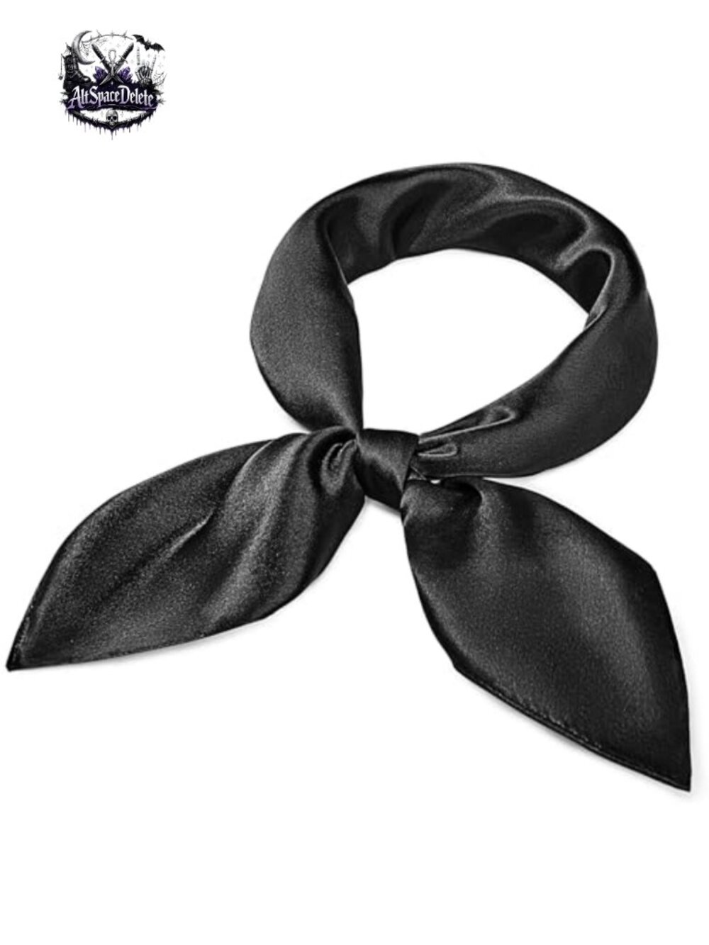 Satin Square Scarf Silk Like Bandana Head Neck Wrap 23.5 in